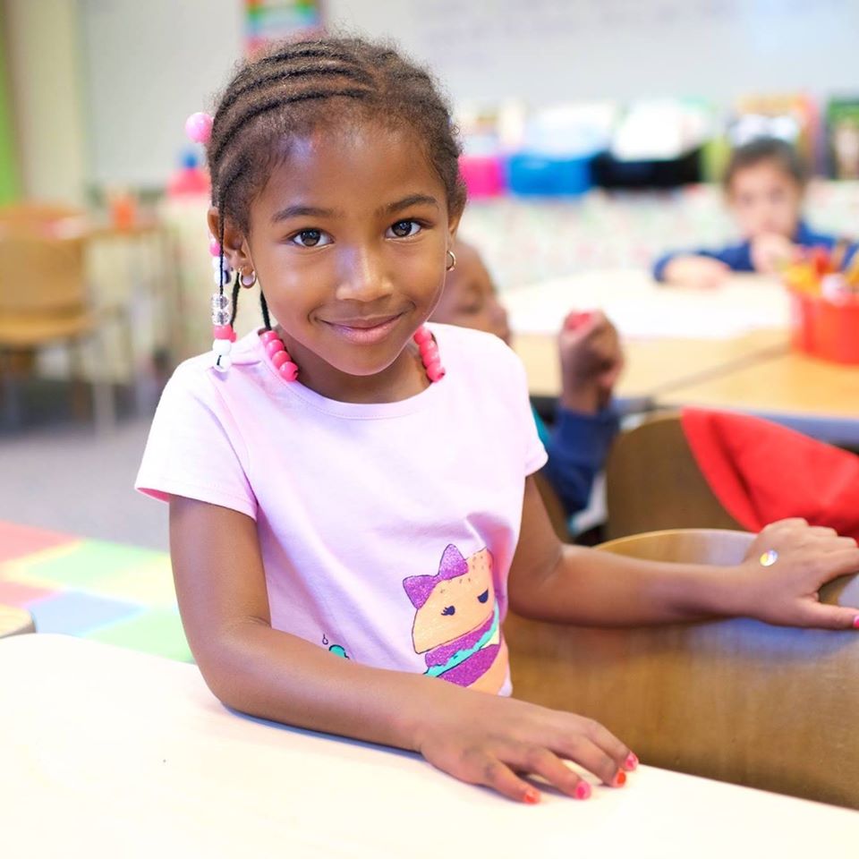 Smiling young girl